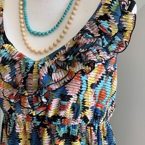 Blu Sage Ruffle Dress